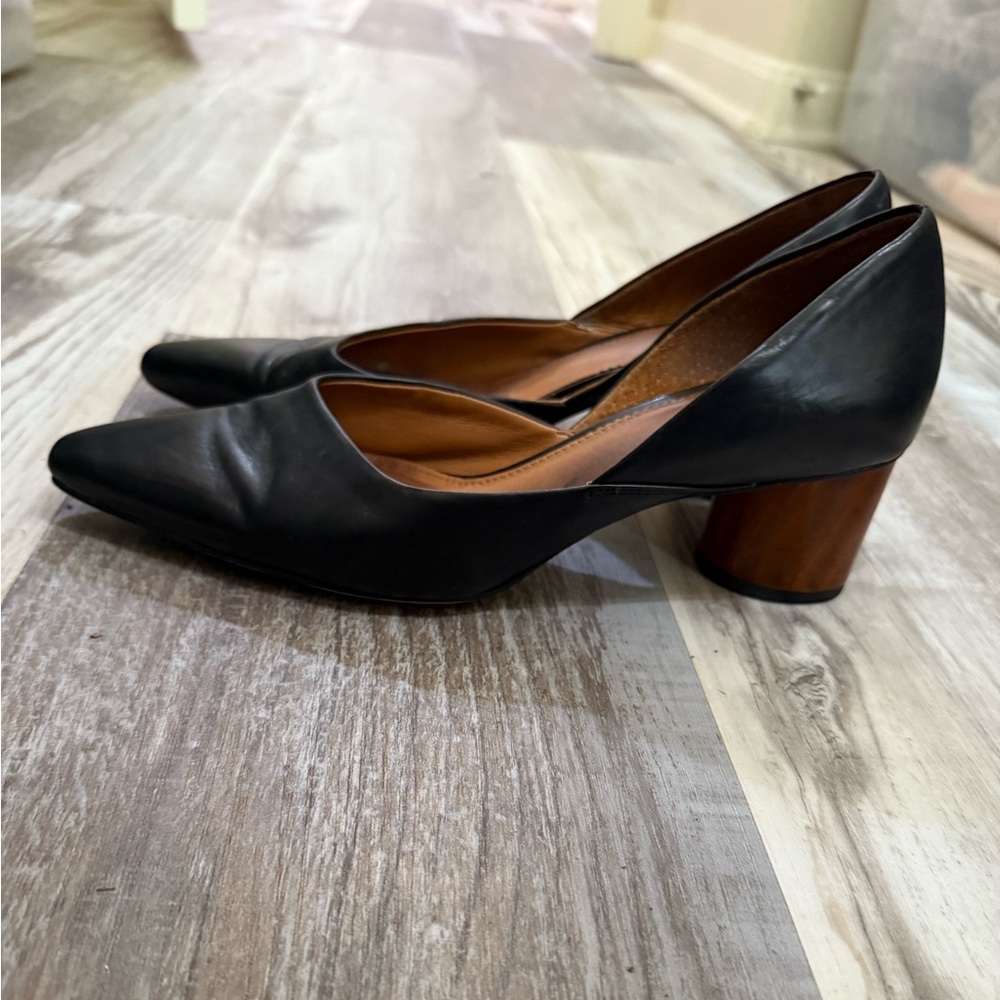 Sarto A-Rita‎ Black Leather Women's Pump 8